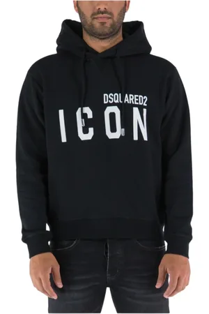 Dsquared2 Herren, Sweatshirts & Hoodies, Schwarzk, XLGröße: