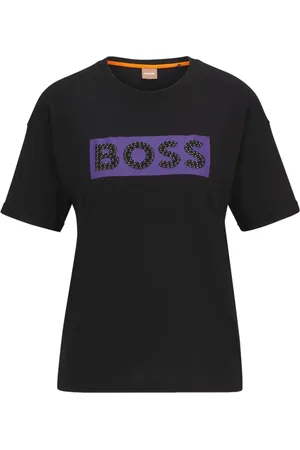 HUGO BOSS Damen, Oberteile, Schwarzk, XSGröße:
