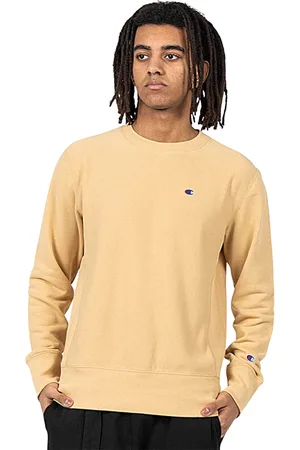 Champion Herren, Sweatshirts & Hoodies, Gelb, MGröße: