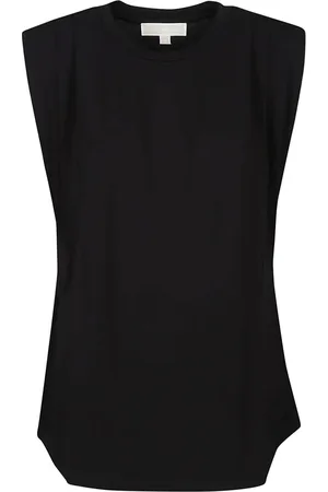 Michael Kors Damen, Oberteile, Schwarzk, SGröße:
