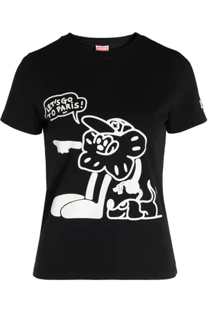 Kenzo Damen, Oberteile, Schwarzk, XSGröße: