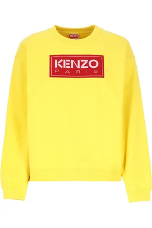Kenzo Damen, Sweatshirts & Hoodies, Gelb, LGröße: