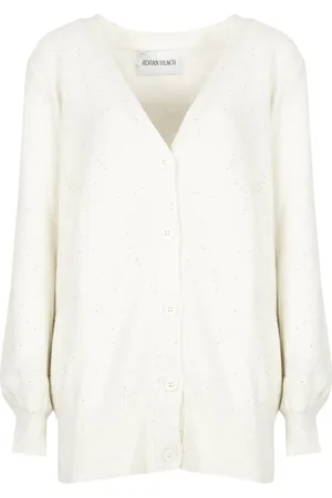 Silvian Heach Damen, Strickwaren, Weiß, XSGröße: