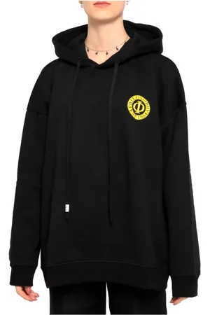 Serafini Damen, Sweatshirts & Hoodies, Schwarzk, SGröße:
