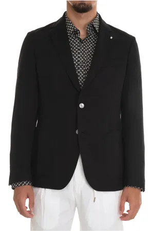 HUGO BOSS Herren, Jacken, Schwarzk, LGröße:
