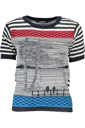 Desigual Damen, Oberteile, Mehrfarbig, XLGröße: