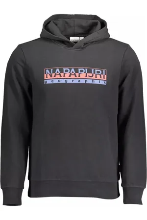 Napapijri Herren, Sweatshirts & Hoodies, Schwarzk, 2XLGröße: