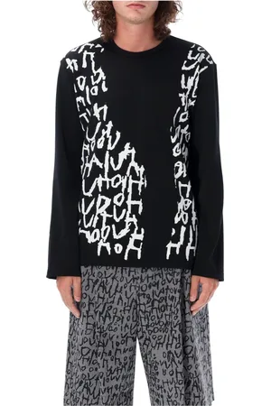 Comme des Garçons Herren, Sweatshirts & Hoodies, Schwarzk, SGröße: