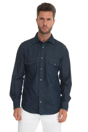 Jacob Cohen Herren, Shirts, Blau, MGröße: