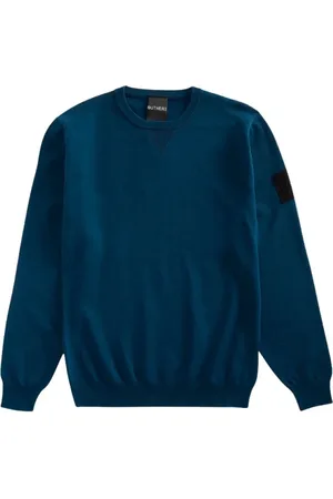 OUTHERE Herren, Sweatshirts & Hoodies, Blau, 2XLGröße: