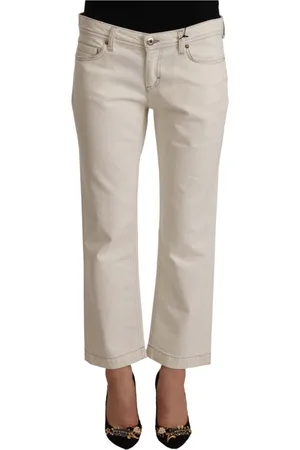 Dolce & Gabbana Damen, Jeans, Weiß, W28Größe: