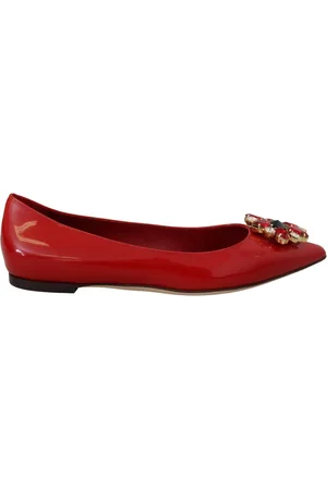 Dolce & Gabbana Damen, Schuhe, Rot, 36 1/2 EUGröße: