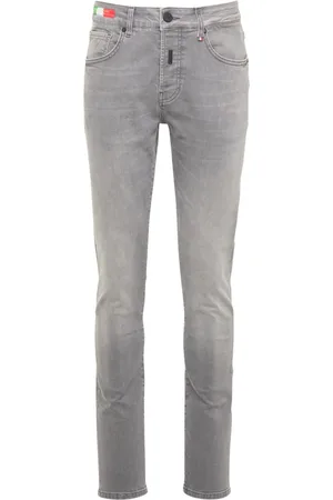 Carlo Colucci Herren, Jeans, Grau, W34Größe: