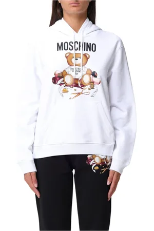 Moschino Damen, Sweatshirts & Hoodies, Weiß, XSGröße:
