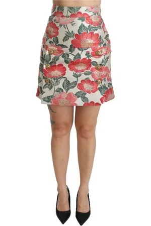 Dolce & Gabbana Damen, Röcke, Weiß, 3XSGröße:
