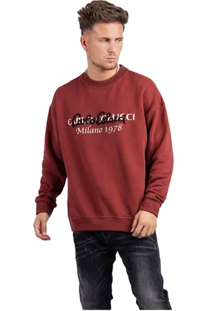 Carlo Colucci Herren, Sweatshirts & Hoodies, Rot, XSGröße: