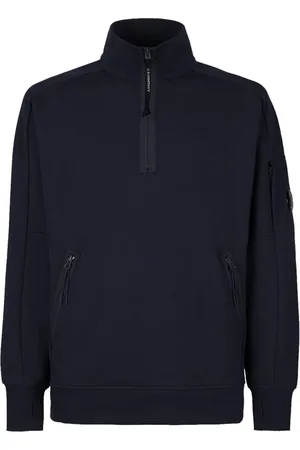 C.P. Company Herren, Sweatshirts & Hoodies, Blau, MGröße: