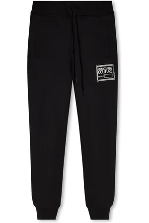 VERSACE Herren, Hosen, Schwarzk, SGröße: