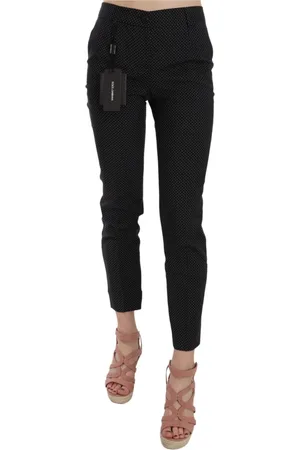 Dolce & Gabbana Damen, Jeans, Schwarzk, 2XSGröße: