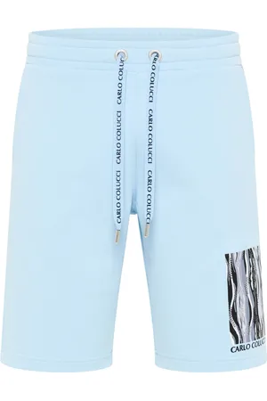 Carlo Colucci Herren, Shorts, Blau, MGröße: