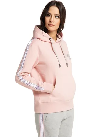 Carlo Colucci Damen, Sweatshirts & Hoodies, Rosa, 2XLGröße: