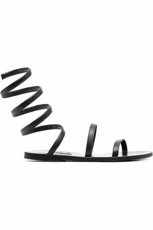 Ancient Greek Sandals Damen, Schuhe, Schwarzk, 36 EUGröße: