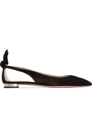 Aquazzura Damen, Schuhe, Schwarzk, 38 1/2 EUGröße: