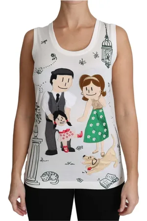 Dolce & Gabbana Damen, Oberteile, Weiß, LGröße: