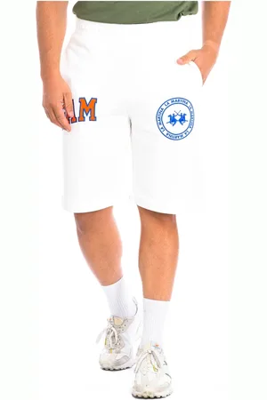 La Martina Herren, Shorts, Weiß, XSGröße: