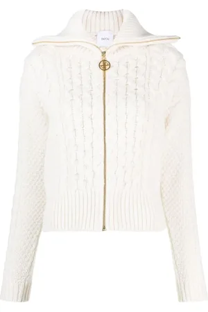 Patou Damen, Sweatshirts & Hoodies, Weiß, LGröße: