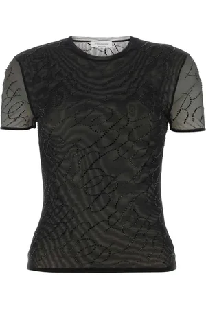 BLUMARINE Damen, Oberteile, Schwarzk, 2XSGröße: