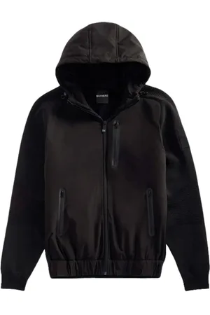 OUTHERE Herren, Sweatshirts & Hoodies, Schwarzk, MGröße: