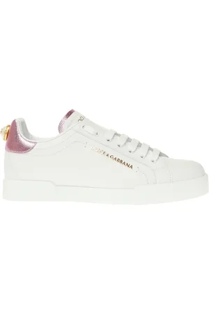 Dolce & Gabbana Damen, Schuhe, Weiß, 37 1/2 EUGröße: