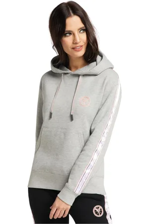 Carlo Colucci Damen, Sweatshirts & Hoodies, Grau, 2XLGröße: