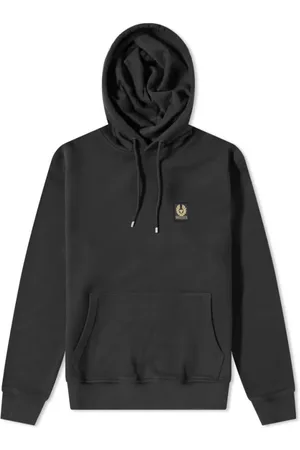 Belstaff Herren, Sweatshirts & Hoodies, Schwarzk, MGröße: