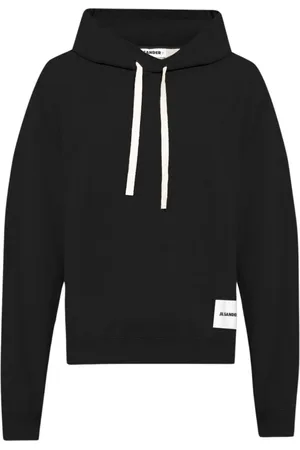 Jil Sander Herren, Sweatshirts & Hoodies, Schwarzk, LGröße: