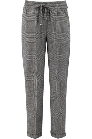 Kiton Damen, Hosen, Schwarzk, LGröße: