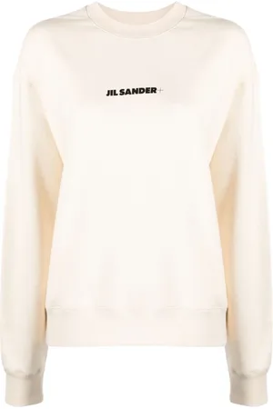 Jil Sander Damen, Sweatshirts & Hoodies, Weiß, MGröße: