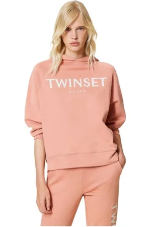 Twin-Set Damen, Sweatshirts & Hoodies, Rosa, XSGröße:
