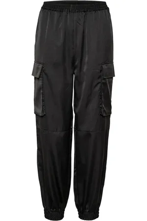 Saint Tropez Damen, Hosen, Schwarzk, SGröße:
