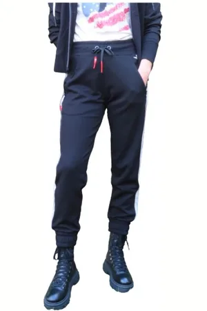 Aeronautica Militare Damen, Hosen, Schwarzk, SGröße: