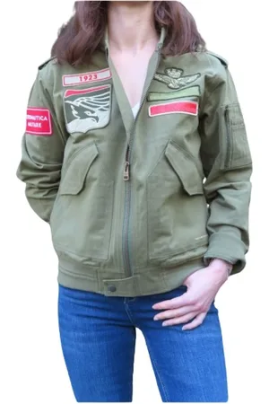 Aeronautica Militare Damen, Jacken, Grün, XSGröße: