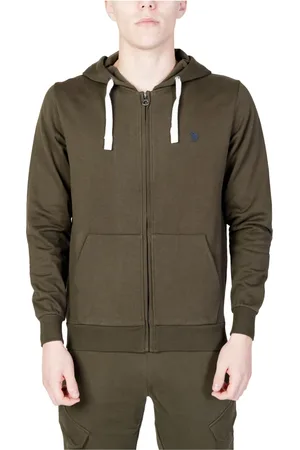 U.S. Polo Assn. Herren, Sweatshirts & Hoodies, Grün, MGröße: