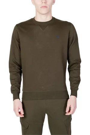 U.S. Polo Assn. Herren, Sweatshirts & Hoodies, Grün, MGröße:
