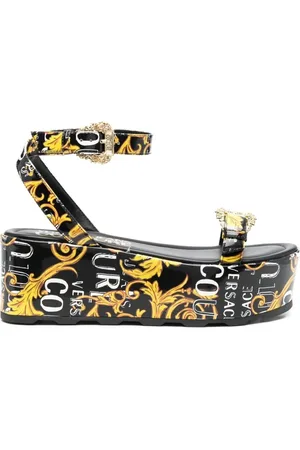VERSACE Damen, Schuhe, Mehrfarbig, 37 EUGröße: