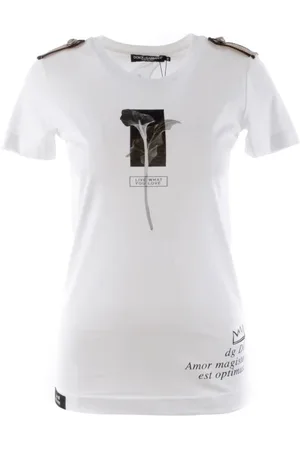 Dolce & Gabbana Damen, Oberteile, Weiß, 3XSGröße: