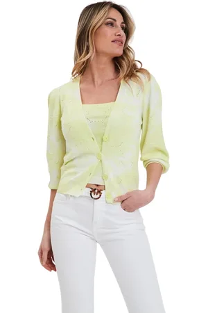 Pinko Damen, Strickwaren, Grün, MGröße: