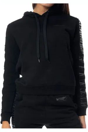 Moschino Damen, Sweatshirts & Hoodies, Schwarzk, MGröße: