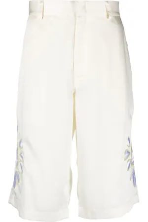 Bluemarble Herren, Shorts, Weiß, MGröße: