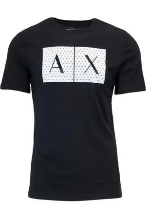 Armani Exchange Herren, Oberteile, Schwarzk, MGröße: